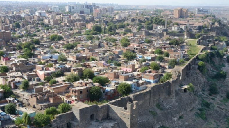 Diyarbakır'ın Sur ilçesi.